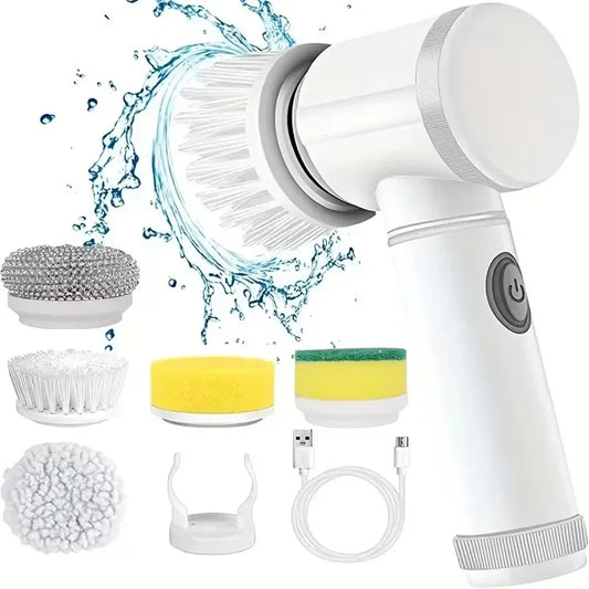 Cordless Spin Scrubber 5-in-1