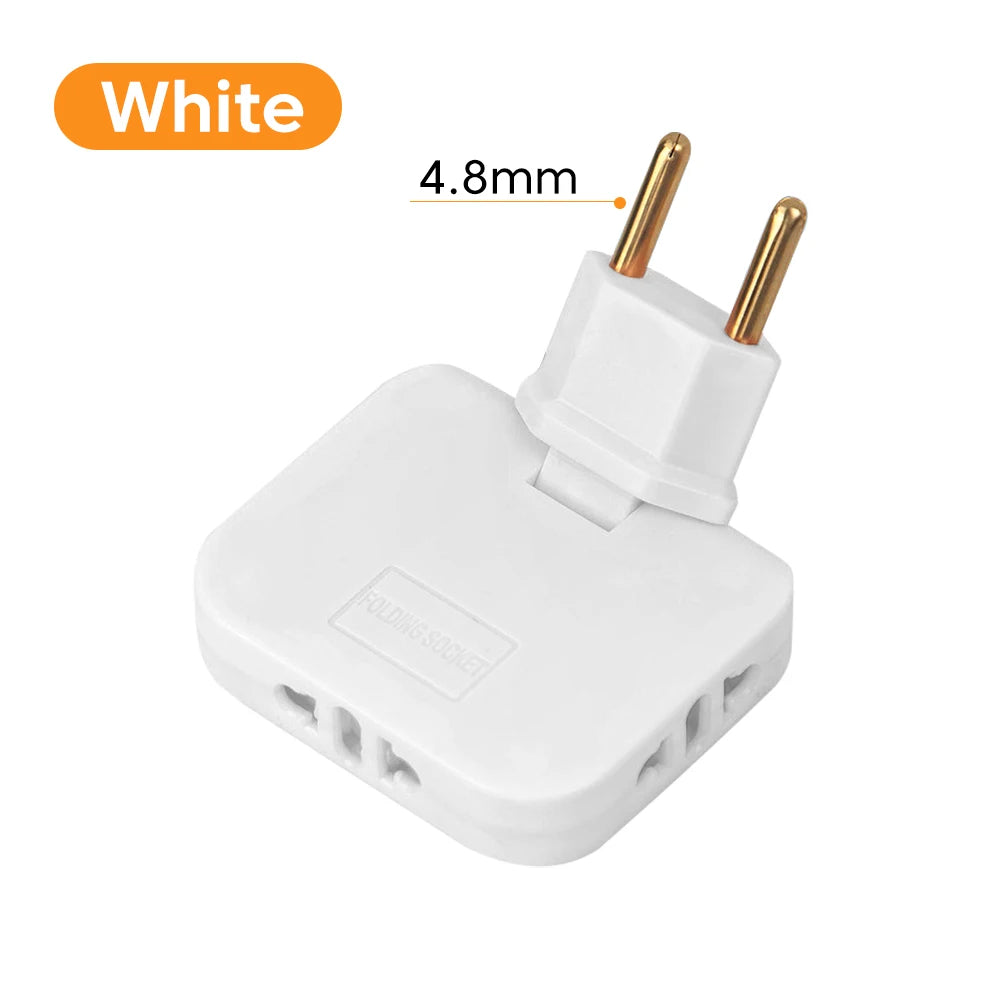 Rotating US→EU Power Strip